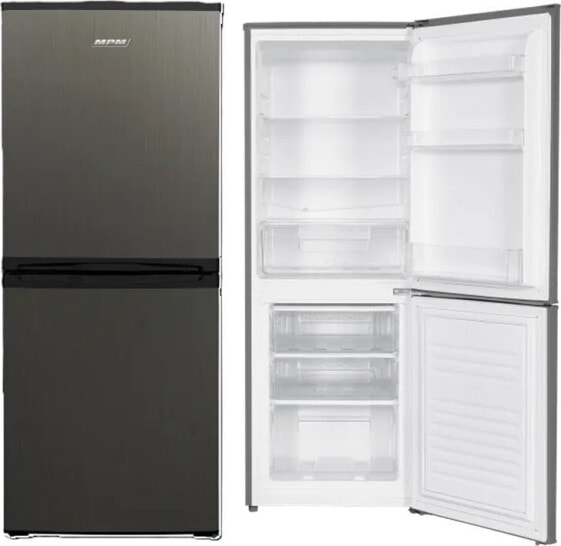 Lodówka MPM CHŁODZIARKO ZAMRAŻARKA MPM 185 KB 42 DARK INOX 55/137/57