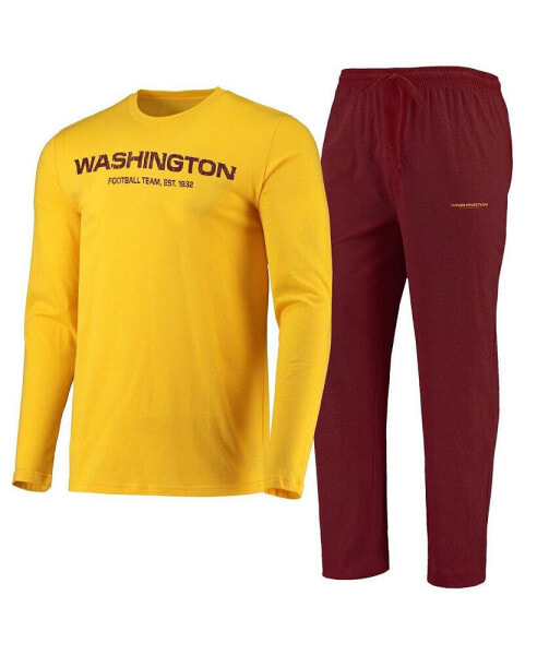 Бордовая мужская пижама Concepts Sport Washington Football Team