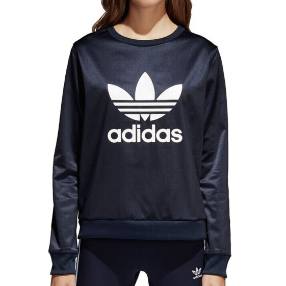 Adidas Originals Trefoil Crew Women's Sweat Shirt Legend Ink/White bp9387