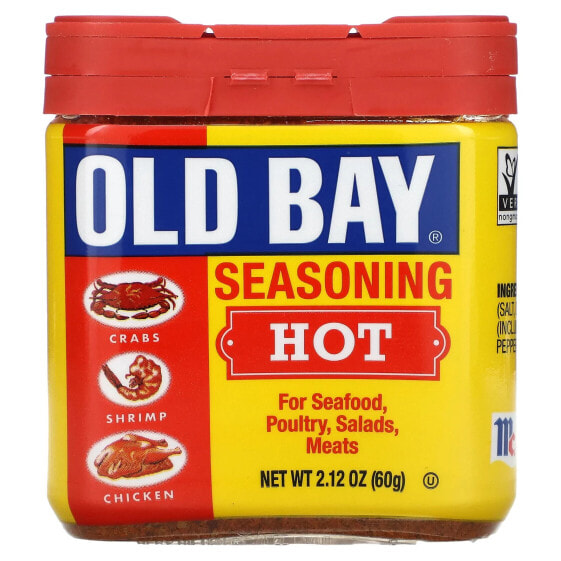 Old Bay, приправа, острая, 60 г (2,12 унции)