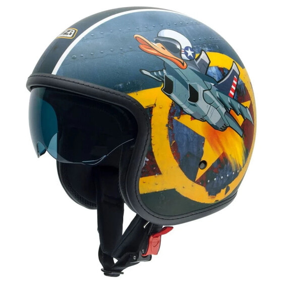 NZI Rolling 4 Sun open face helmet