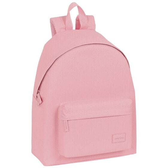 SAFTA Basic Pink 42 cm Backpack