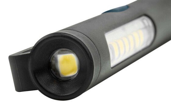 Ansmann PL130B - Hand flashlight - Black - Acrylonitrile butadiene styrene (ABS) - Plastic - Buttons - IP20 - SMD LED