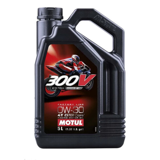 MOTUL 300V Racing Kit 2376H 0W30 5L Motor Oil