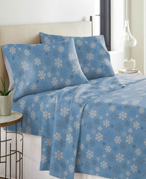 Heavy Weight Cotton Flannel Sheet Set Full