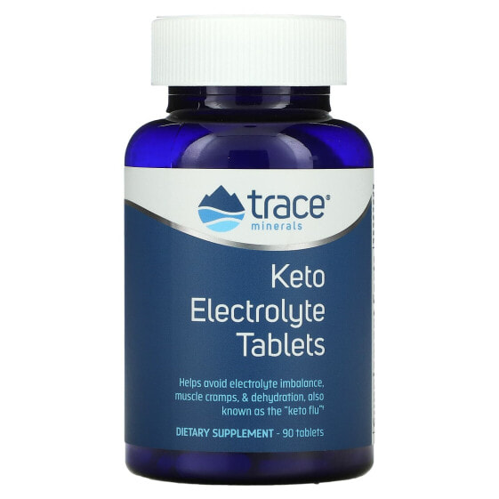 Электролиты Trace Minerals Keto Tablets 90 шт.
