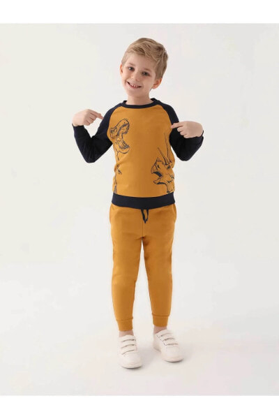 Спортивный костюм для мальчиков RolyPoly Dark Mustard 2-7 лет