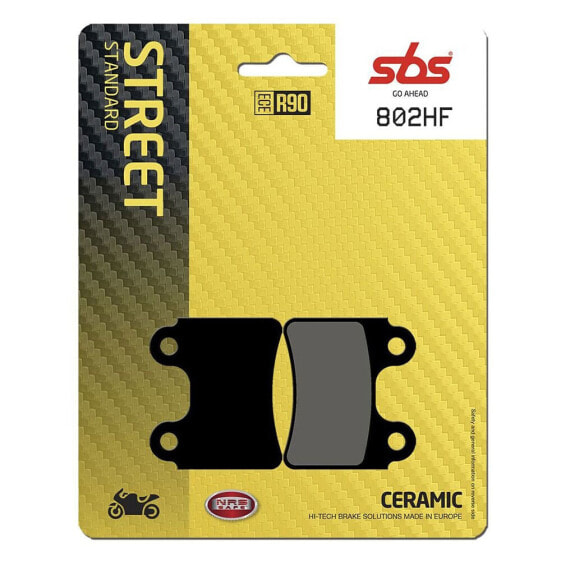 SBS Hi-Tech Street 802HF Ceramic Brake Pads