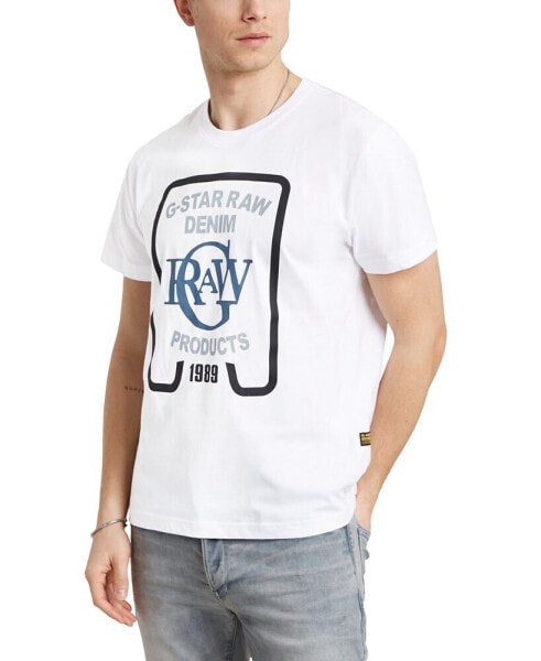 Men's Straight-Fit Logo Graphic T-Shirt