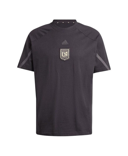 Men's Black LAFC 2024 Travel Raglan T-shirt