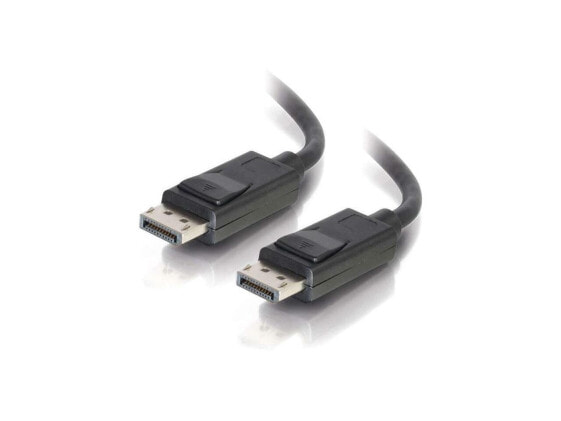 C2G 54424 DisplayPort Cable with Latches M/M, 8K UHD Compatible - Digital Audio
