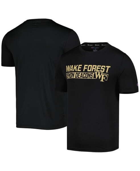 Men's Black Wake Forest Demon Deacons Impact Knockout T-shirt