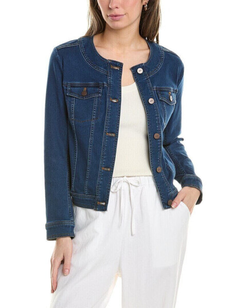 Jones New York Denim Jacket Women's Blue Xs