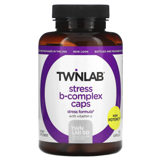 Витамины группы B Twinlab капсулы Stress B-Complex, 250 шт.