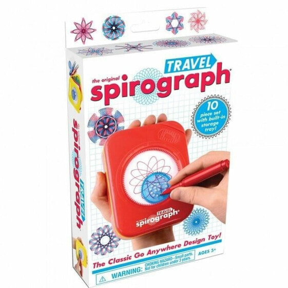 Рисование Набор Spirograph Silverlit travel Разноцветный 10 Предметов