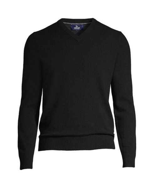 Men's Fine Gauge Cashmere V-neck Sweater