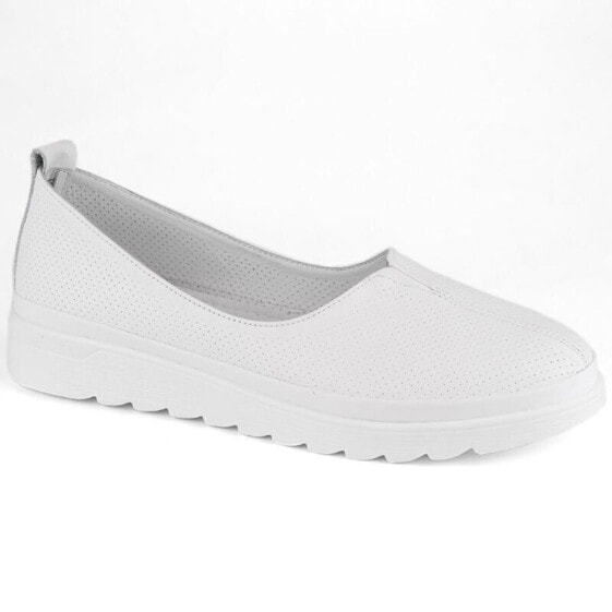 Filippo W PAW514B leather shoes, white
