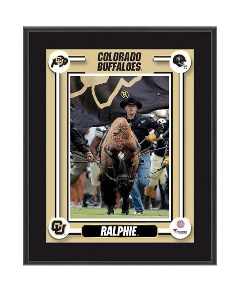 Colorado Buffaloes Ralphie Mascot 10.5'' x 13'' Sublimated Plaque