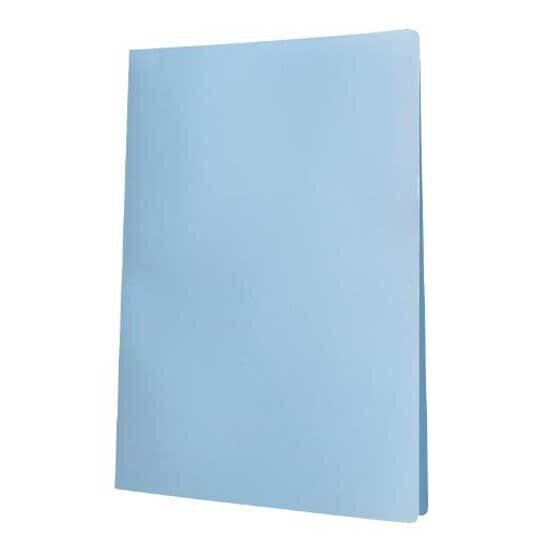 LIDERPAPEL Showcase folder 30 polypropylene covers DIN A4 opaque light blue