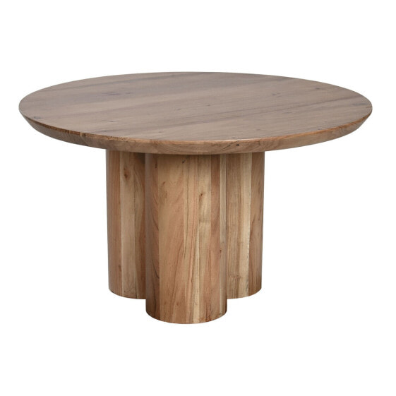 Кофейный столик Home ESPRIT Коричневый Натуральный древесина акации 80 x 80 x 45 cm