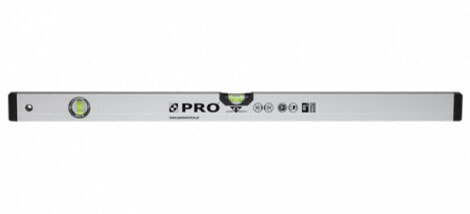 PRO Poziomnica anodowana PRO600 200cm ze wskaźnikami pion i poziom (3-01-01-A4-200)