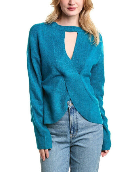 1.State Crossback Sweater Women's Blue Xs