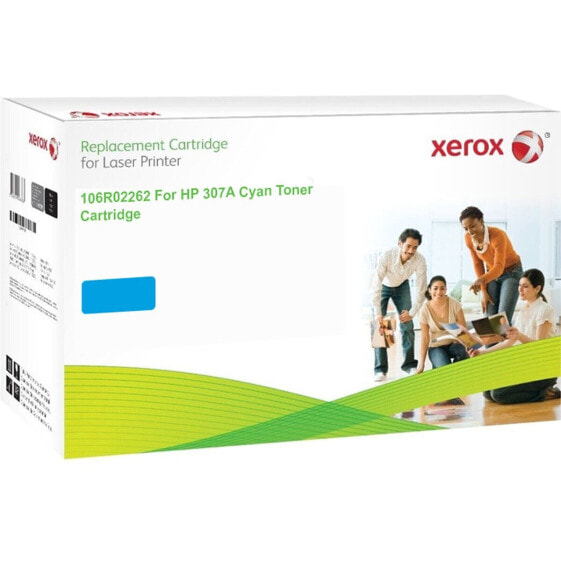 Тонер Xerox CE741A Циановый