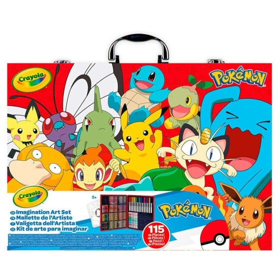 Набор цветных карандашей Crayola® Pokémon Artist Case