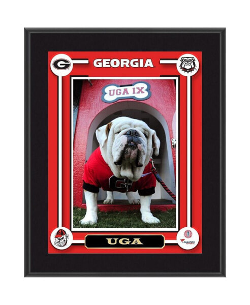 Georgia Bulldogs UGA 10.5'' x 13'' Sublimated Mascot Plaque