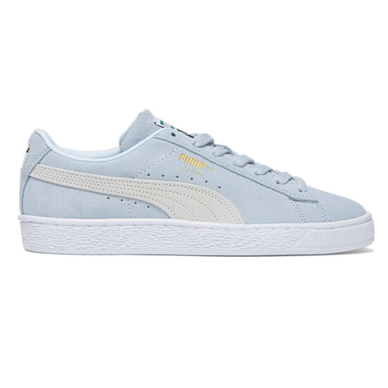 Puma Suede Classic Xxi Lace Up Womens Blue Sneakers Casual Shoes 38141085