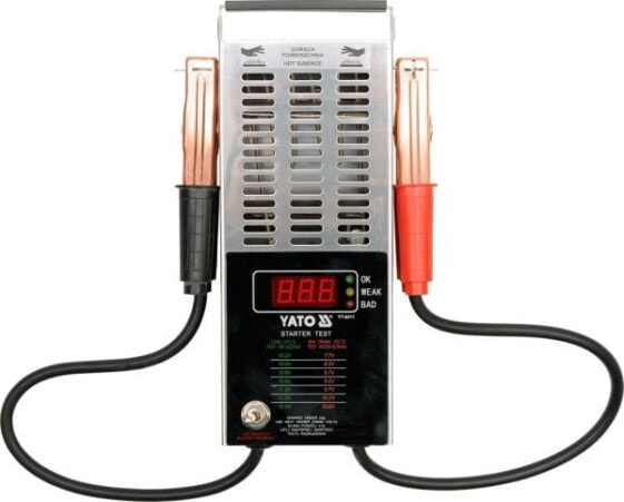 Yato Tester akumulatorów cyfrowy 12V 150-1400A (YT-8311)