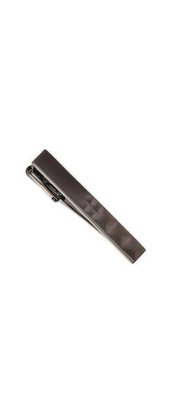 Half Pyramid Tie Bar with Matte Gunmetal Finish