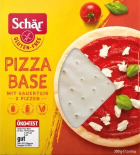 Pizzaböden "Pizza Base" (2 Stück), glutenfrei, 300 g