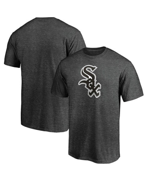 Men's Charcoal Chicago White Sox Official Logo T-shirt