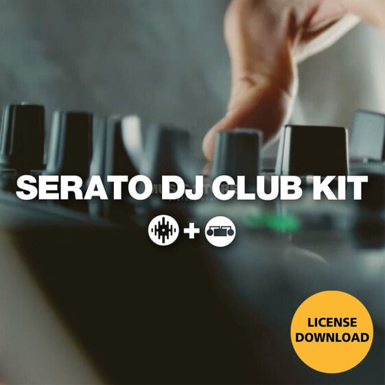 Serato DJ Club-Kit (Code Letter) - Briefsendung mit Code