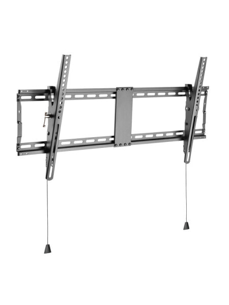 V7 TV Wall Mount for 43 to 90" Display with Tilt +3°~-12° - VESA 200x200 to 800x400 Compatible - 176lbs(80 kg) Capacity - 2.29 m (90") - 200 x 200 mm - 800 x 400 mm - -12 - 3° - Steel - Grey