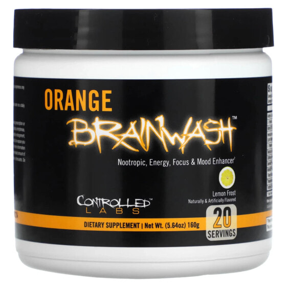 Предтренировочный комплекс Controlled Labs Orange Brainwash, Sour Apple Rush, 160 г