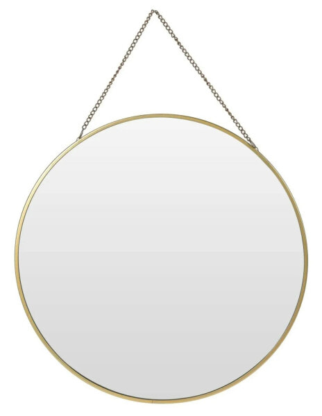 Spiegel rund Wandspiegel Gold Ø 30 cm