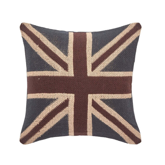 Наволочка Homescapes Jaquard Union Jack.