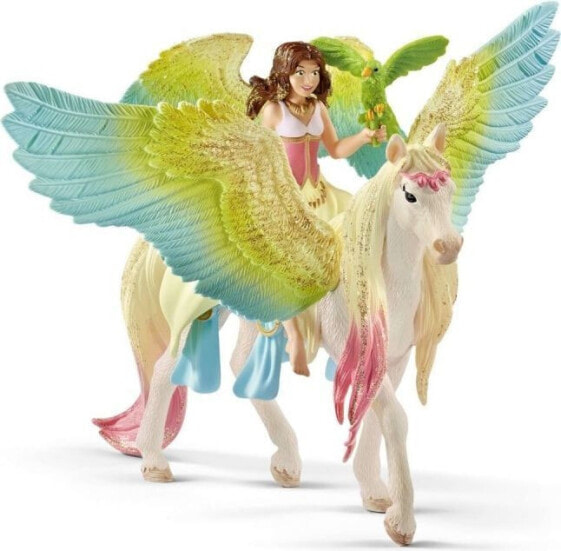 Фигурка Schleich Surah Fairy with Twinkling Pegasus - Figurine (Феечка Сура с Мерцающим Пегасом)
