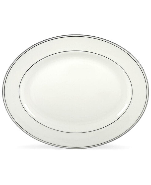 Federal Platinum 13" Oval Platter