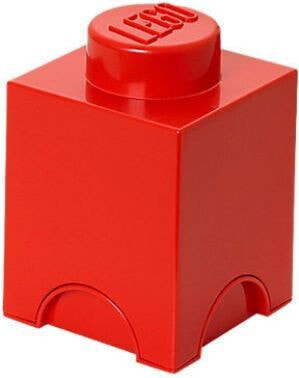 Модульный контейнер для хранения Lego Room Copenhagen Storage Brick 1 красный (RC40011730)