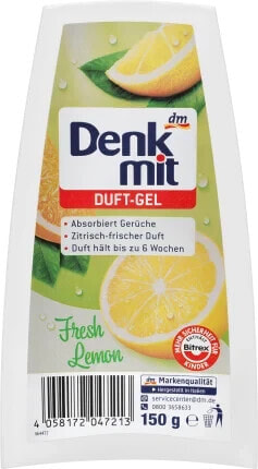 Lufterfrischer Duft-Gel Fresh Lemon, 150 g