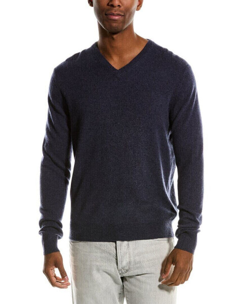 Magaschoni Tipped Cashmere Sweater Men's Purple S