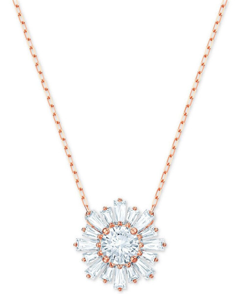 Swarovski crystal Sunshine Pendant Necklace, 14-7/8" + 2" extender