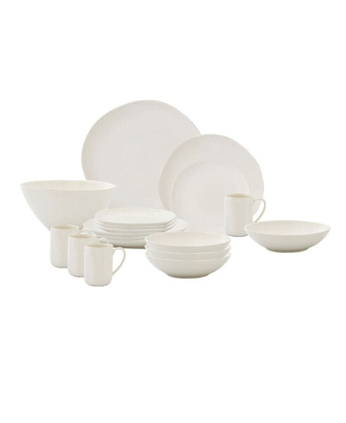 Sophie Conran Arbor 18 Piece Dinnerware Set, Service for 4