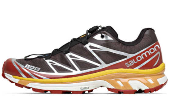 SALOMON萨洛蒙 XT-6 耐磨 低帮 跑步鞋 男款 黑红 / Кроссовки Salomon XT-6 413809