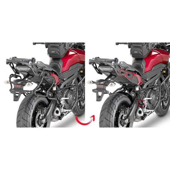 GIVI V35/V37 Monokey Rapid Release Side Case Holder Yamaha MT-09 Tracer