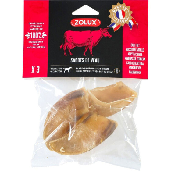 ZOLUX Calf hooves 90g dog treat