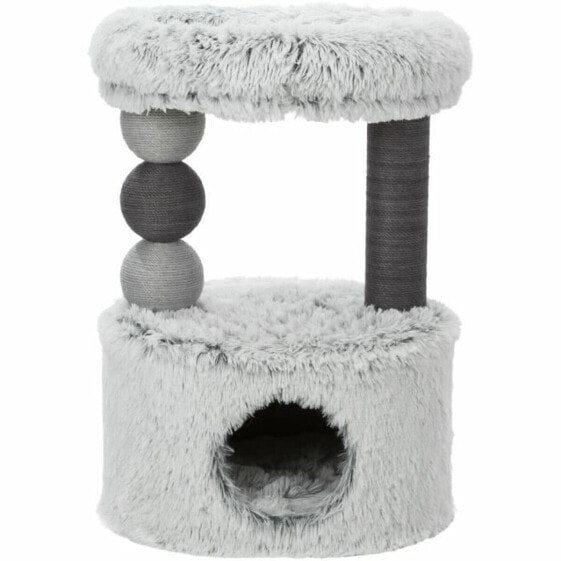 Scratching Post for Cats Trixie Grey Polyester